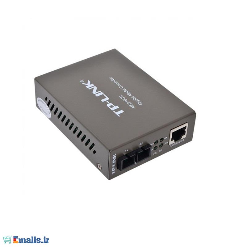 مبدل فیبر گیگابیتی و تک حاته تی پی-لینک MC210CS TP-LINK MC210CS Gigabit Single-Mode Media Converter